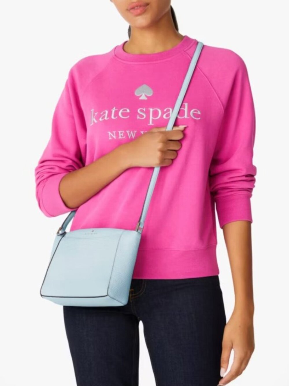 Kate Spade NWT Monica Pebbled Leather Crossbody